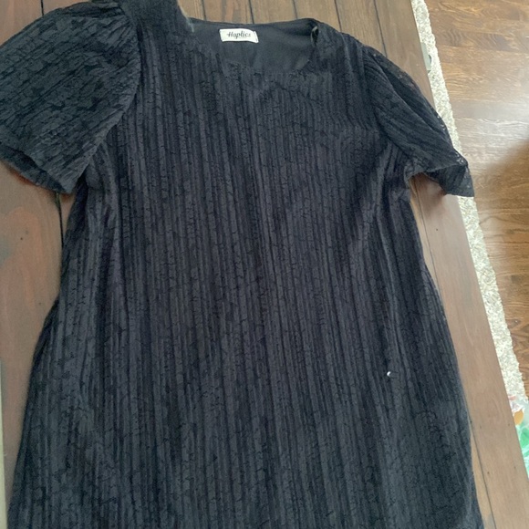 Haptics Black Lace Dress - Picture 6 of 10